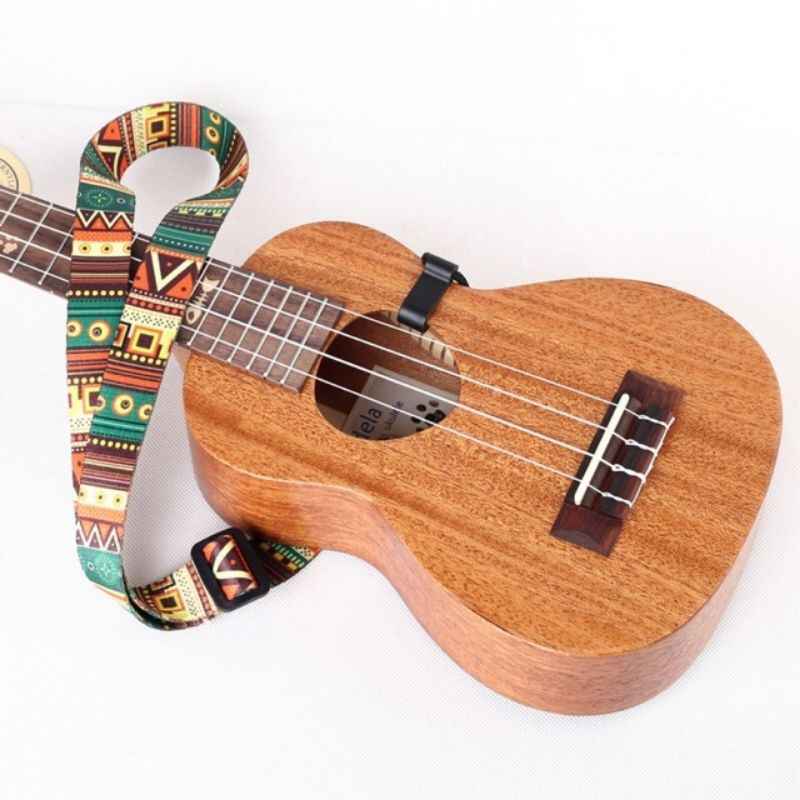 Dây đeo đàn UKULELE kiểu mới tiện dụng không cần đục thùng TYTY2k