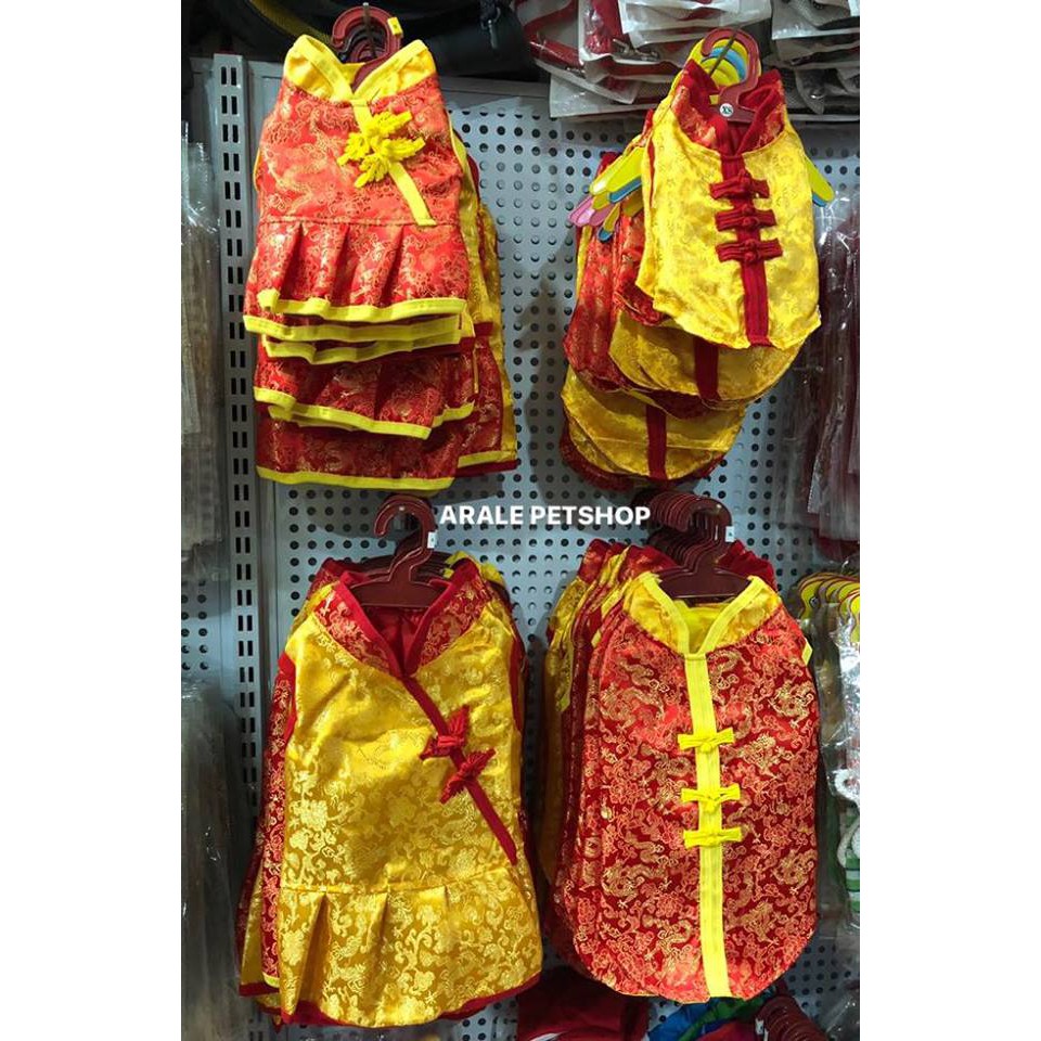 ÁO TẾT CHO CHÓ MÈO