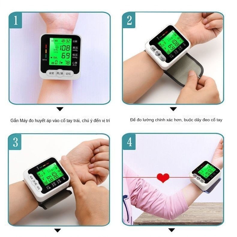 Songjia đo huyết áp điện tử Máy tại nhà vòng đeo tay loại thiết bị chính xác đồng hồ y tế