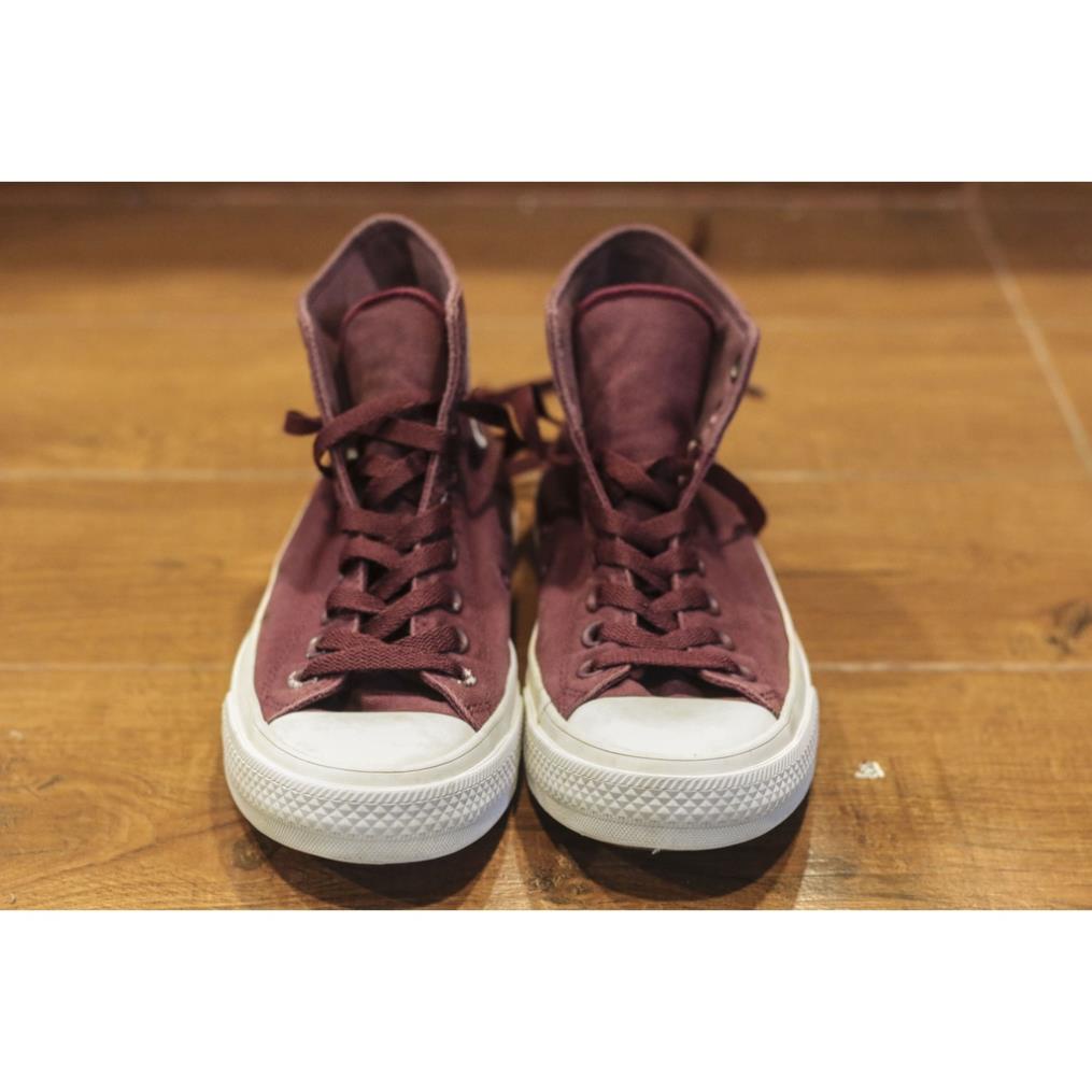 💛 ( 𝙃𝙖̀𝙣𝙜 𝙍𝙚𝙖𝙡 ) Giày Converse Chuck Taylor All Star II cao cổ còn 80% - Size 40 cho nam 🤙