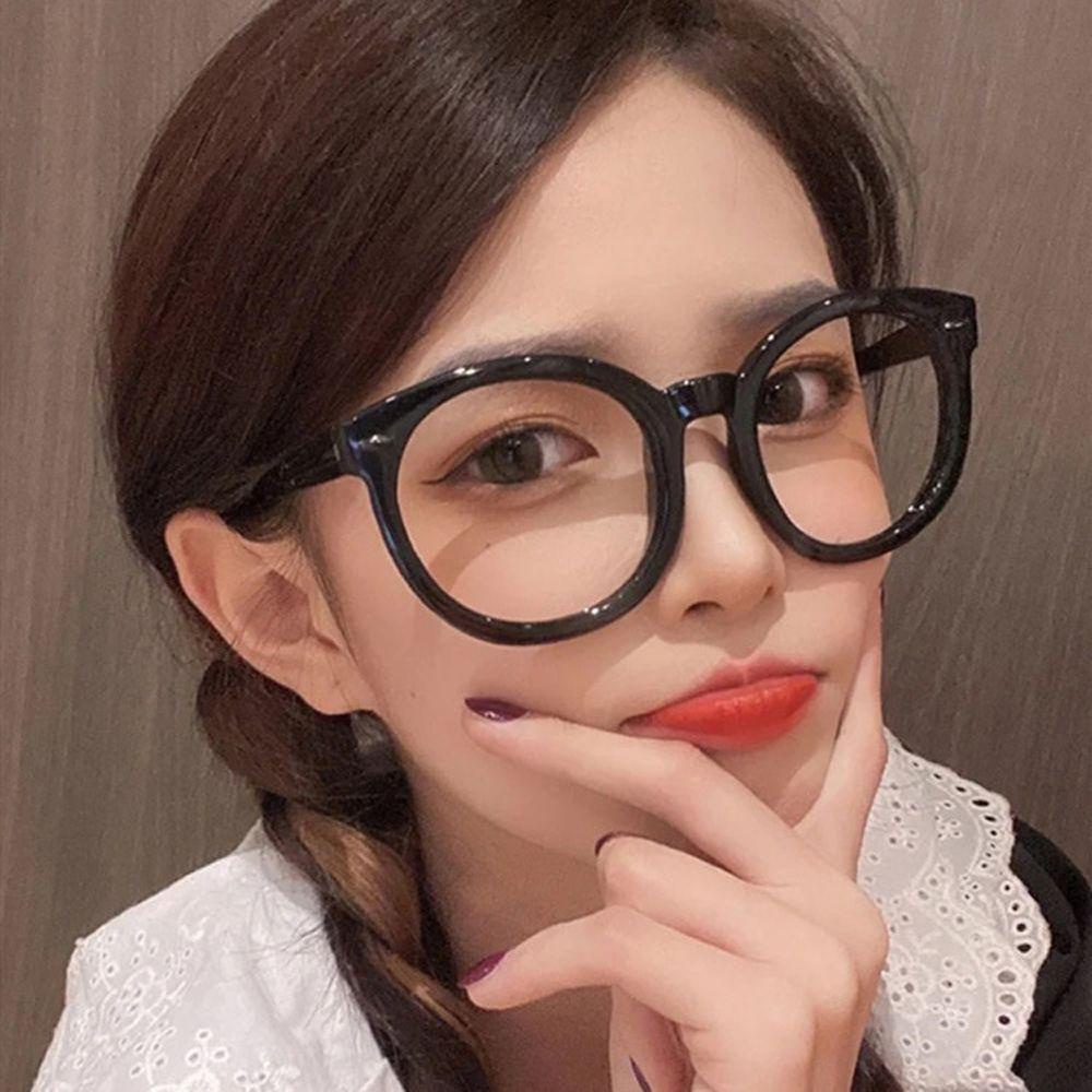 Kính VANES1 Gọng Tròn Chống Ánh Sáng Xanh Thời Trang Vintage Hàn Quốc