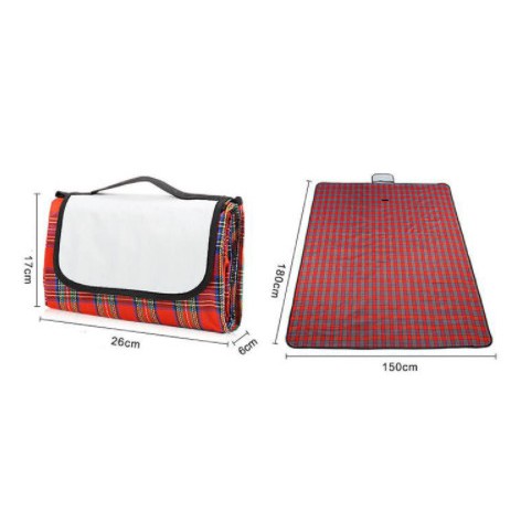 Thảm dã ngoại du lịch đi biển, bạt trải picnic cắm trại đi phượt kết hợp tập yoga gấp gọn | BigBuy360 - bigbuy360.vn