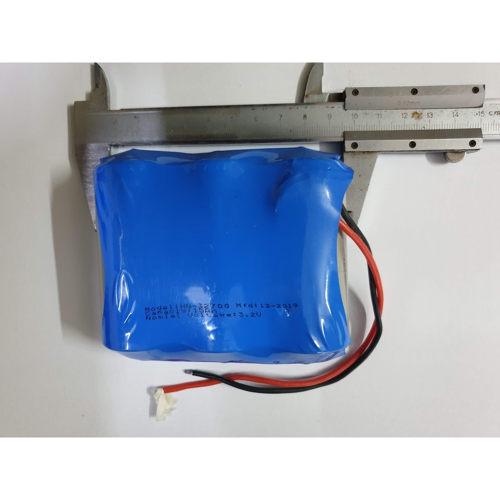 Khối Pin sạc Lithium 3,2v 18Ah lắp cho đèn đường 40W đến 60W, 90W, 100W năng lượng mặt trời