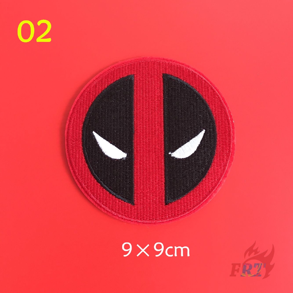 Miếng vá ủi thêu trang trí quần áo hình Deadpool