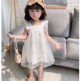 Váy ren phối đũi công chúa bé gái