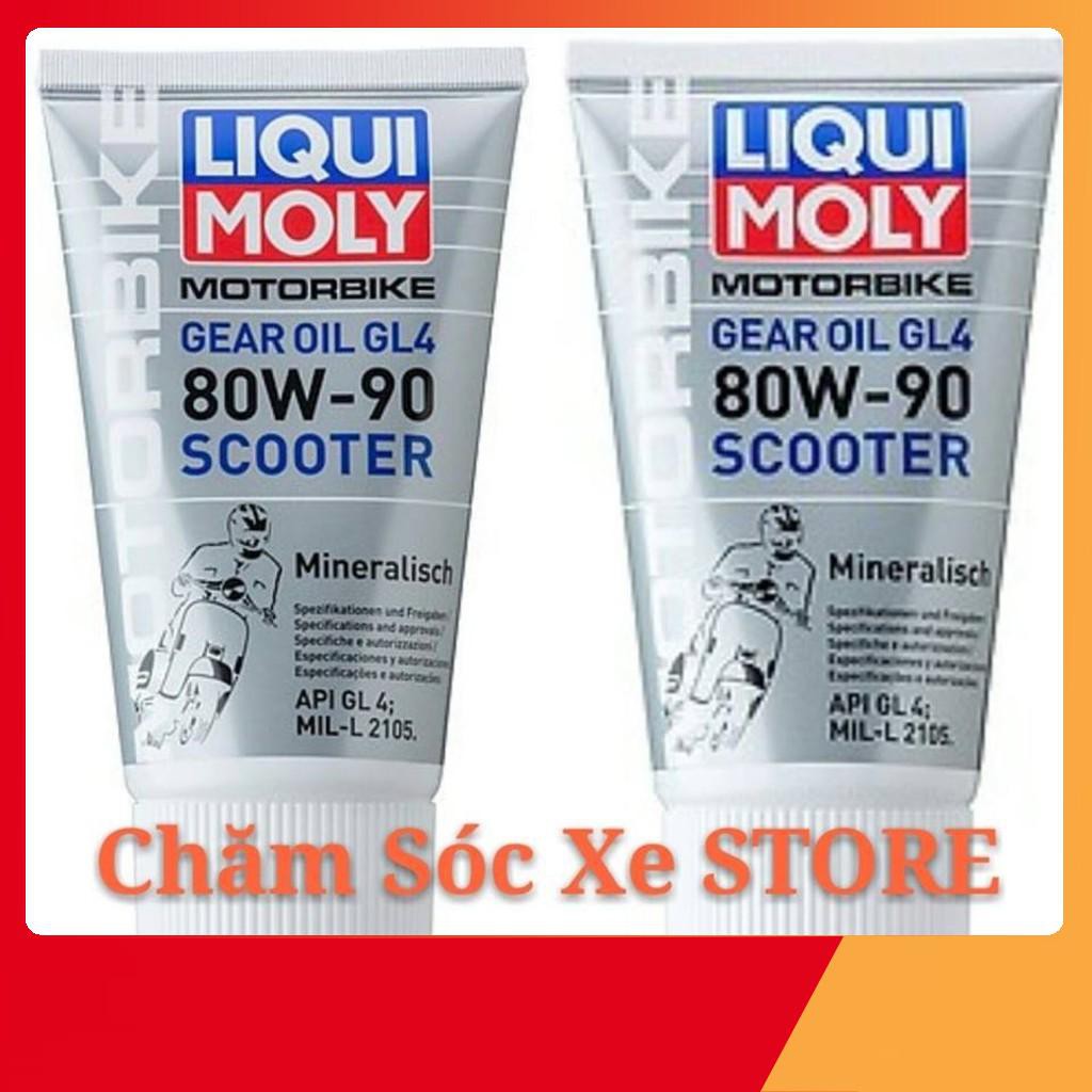 Nhớt Hộp Số, Nhớt Láp Liqui Moly Racing Scooter Gear Oil GL4 80W-90