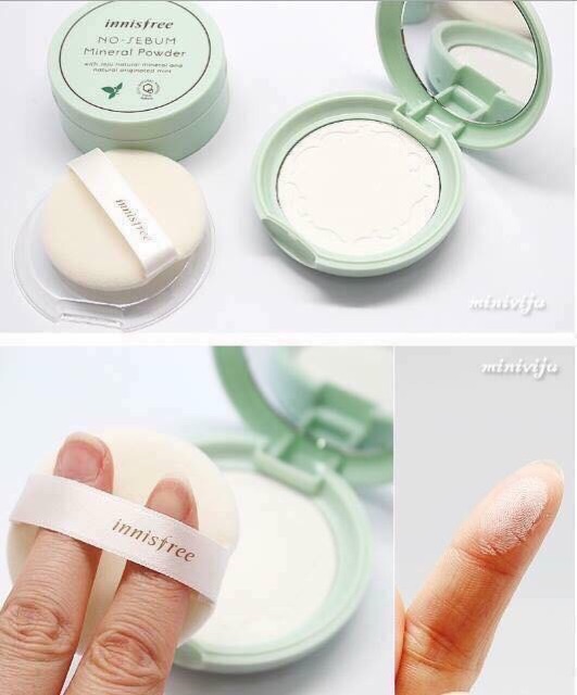 Phấn nén kiềm dầu Innisfree No Sebum Mineral Pact