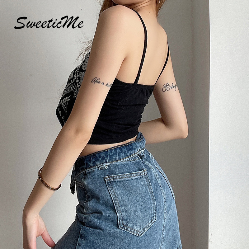 Áo Không Tay In Họa Tiết Xinh Xắn Dành Cho Nữ 2021 | BigBuy360 - bigbuy360.vn