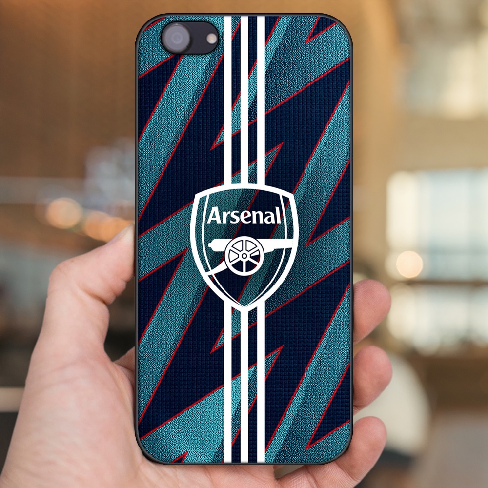 Ốp lưng Oppo F7 Youth viền đen in hình Arsenal FC
