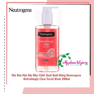 Sữa Rửa Mặt  Neutrogena Visibly Clear Pháp 200ml