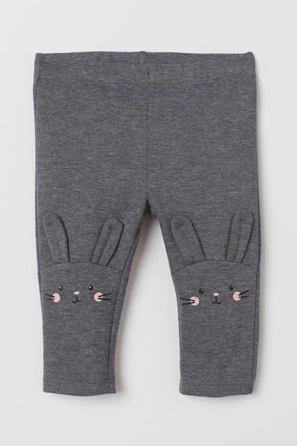 Quần legging thỏ HM auth cho bé