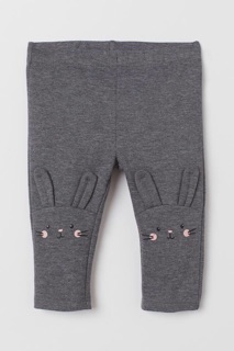 Quần legging thỏ HM auth cho bé