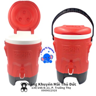 Thùng đá giữ nhiệt 6 lít có vòi