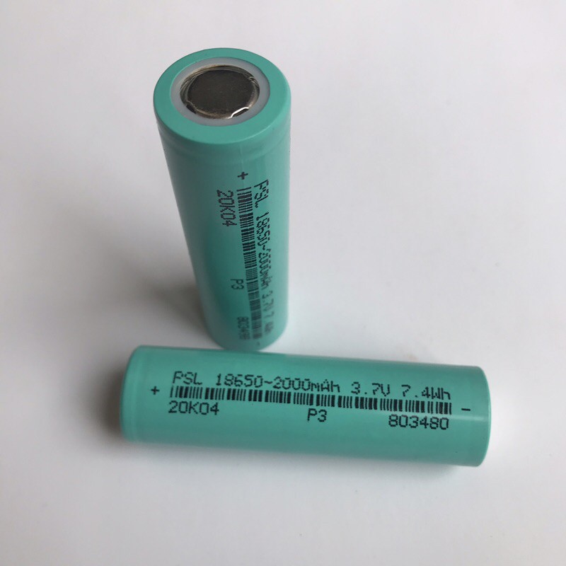 Pin Li-ion 18650 xả 5C -2000mAh, hàng mới 100%