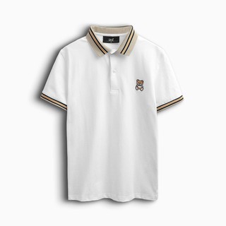 Áo thun Nam Polo vải cotton cao cấp form ngắn tay thêu logo, phối viền cổ sang trọng lịch lãm