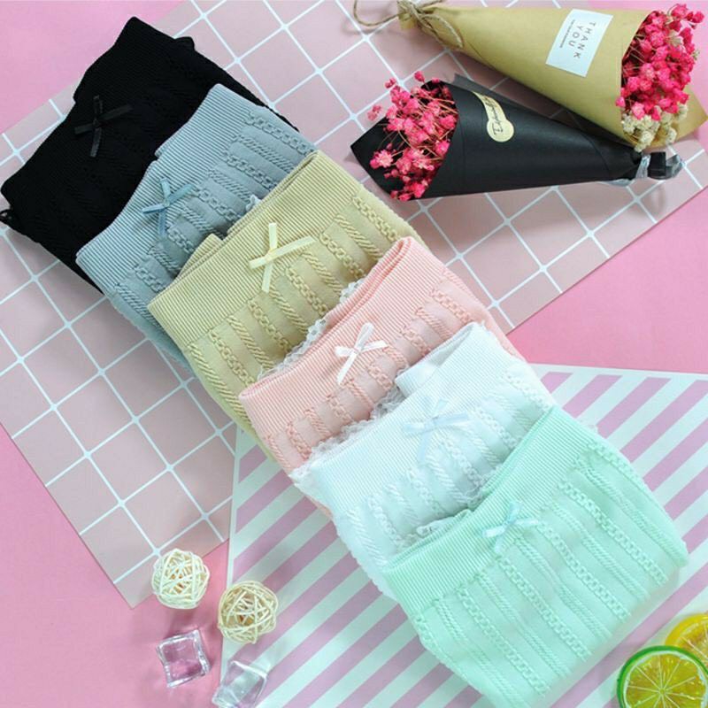 Quần Đùi Nữ Mặc Váy Gân Tăm Viền Ren, Quần Đùi Ngủ Cho Bạn Nữ Chất Vải Cotton Co Dãn 4 Chiều Size 40-60kg Ms398