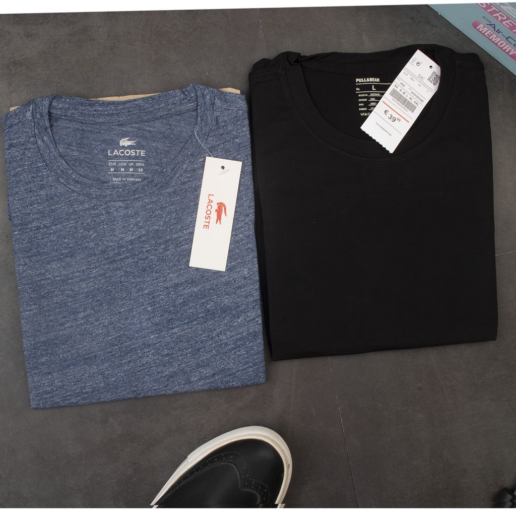 Áo phông nam VNXK pull bear Lẻ size Sale off