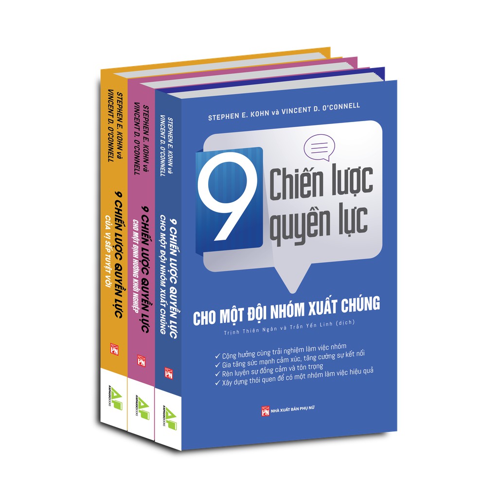 Sách – Combo 9 Chiến Lược Quyền Lực Trong kinh Doanh