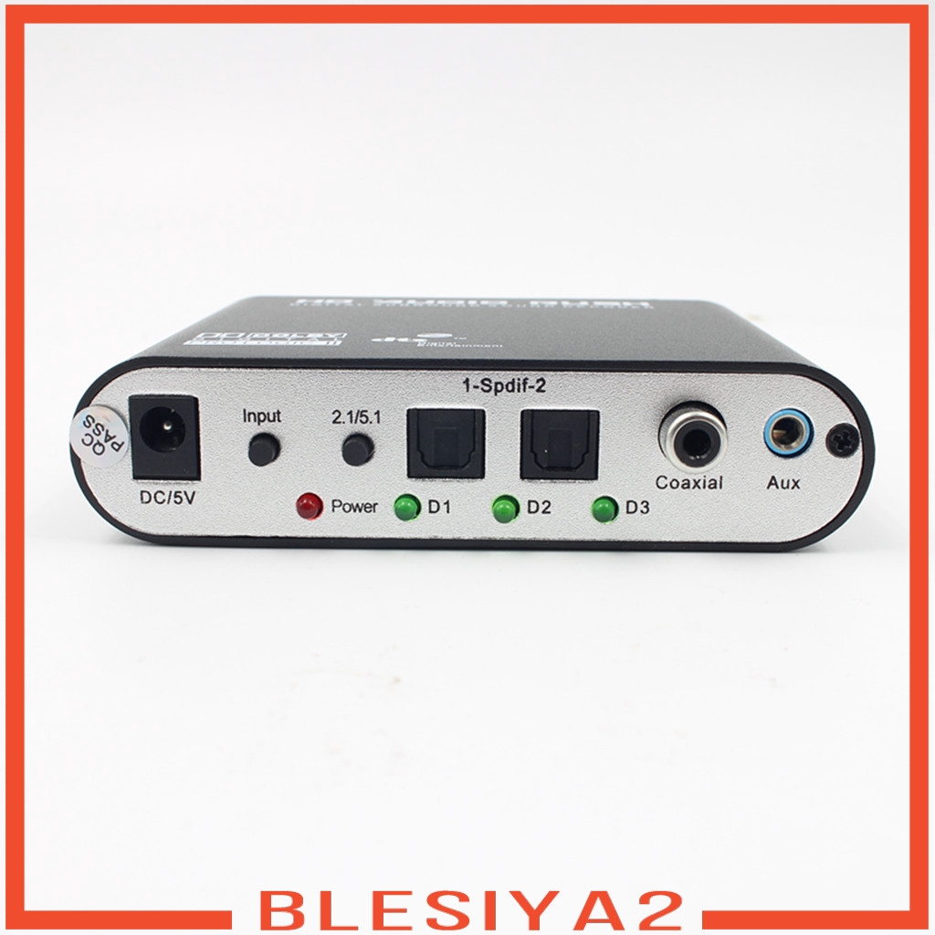 Bộ Giải Mã Âm Thanh Kỹ Thuật Số SPDIF / DTS / AC-3 Coaxial Dlby 2 5.1 CH