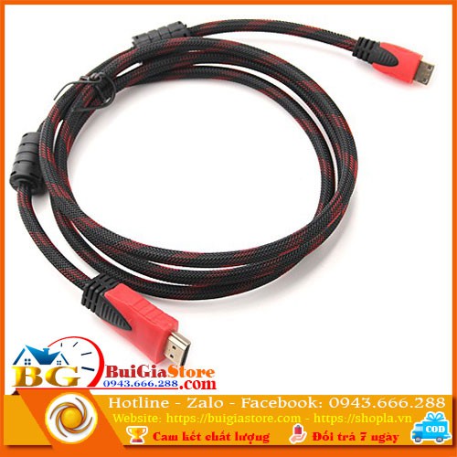 HDMI Cable 1.5 mét chống nhiễu tốt