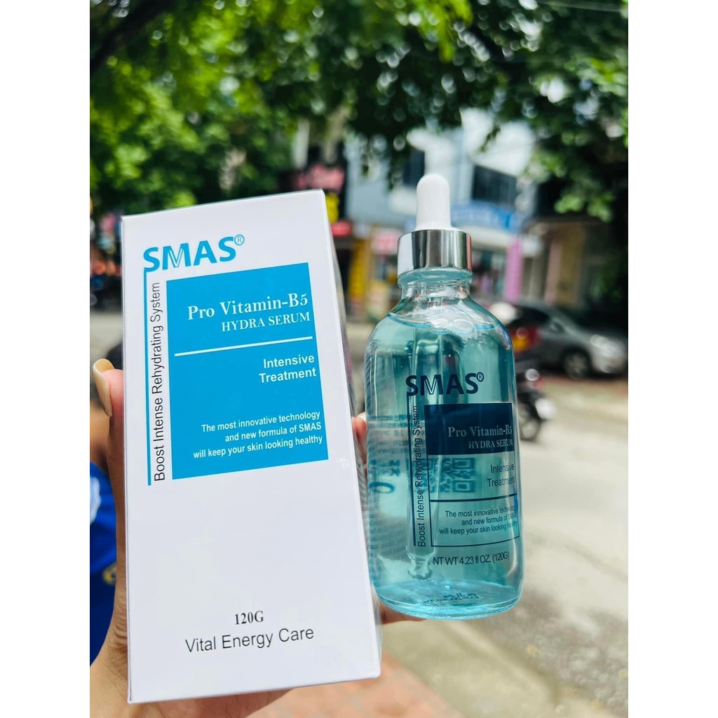 Tinh Chất Phục Hồi Và Cấp Ẩm Smas Pro Vitamin B5 Mẫu 2022