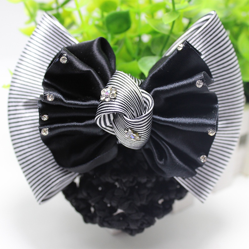 Kẹp Tóc Nơ Lưới Tạo Kiểu Tóc Chuyên Nghiệp Cho Nữ