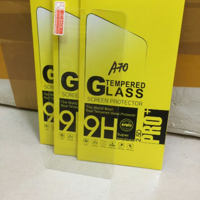 Combo 3c kính Samsung A70 2019 chống vỡ chống xước màn hình