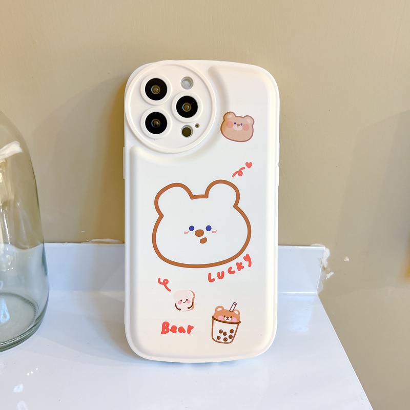 Ốp lưng iphone Ốp Điện Thoại Silicon Trong Suốt Chống Sốc In Hình Hoạt Hình Cho iPhone 11 Pro Max 13 Pro Max 12 Pro Max 7Plus xr XS Max Dinuo case