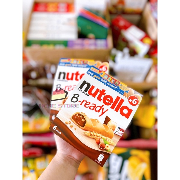 Bánh socola hạt phỉ Nutella B-ready