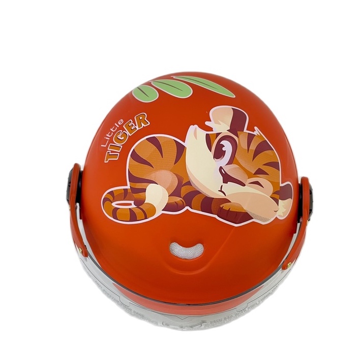 Mũ Bảo Hiểm Trẻ Em CHITA CT25(K) Tem Little Tiger Dễ Thương Cho Bé
