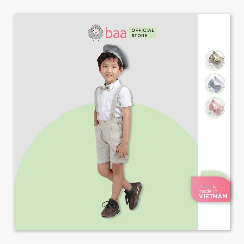 Set bộ đồ tiệc BAA BABY cho bé trai từ 1-7 tuổi - BT-SE01N