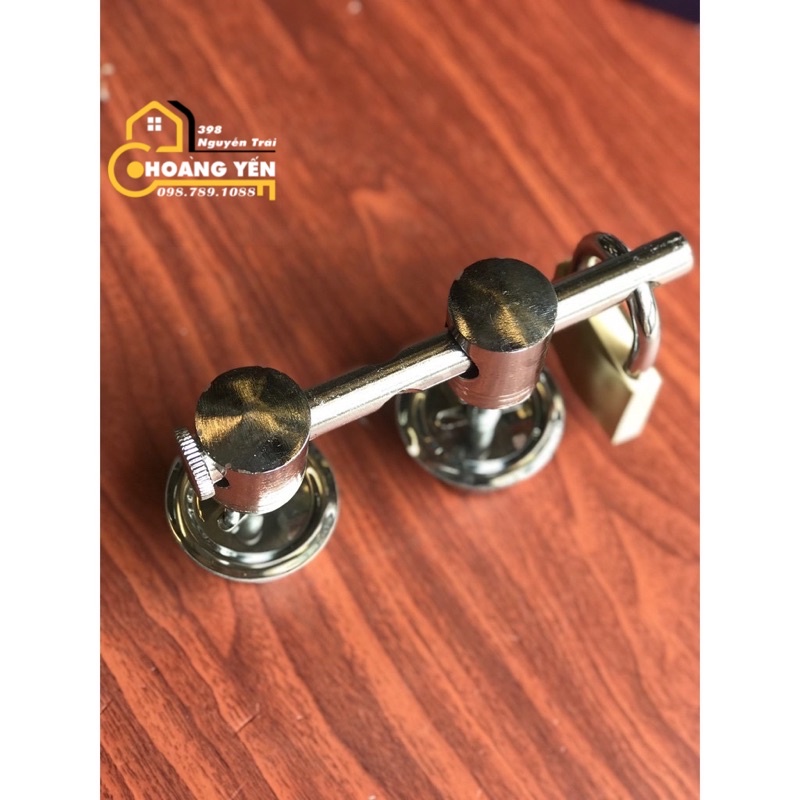 Bộ khóa trùy, then chuỳ, đấm truỳ thép mạ kẽm 3,4 cm