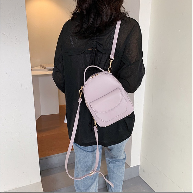 Balo Xinh Xinh chất da mini thời trang mẫu mới hàng Quảng Châu mã VP36 có thể đeo chéo