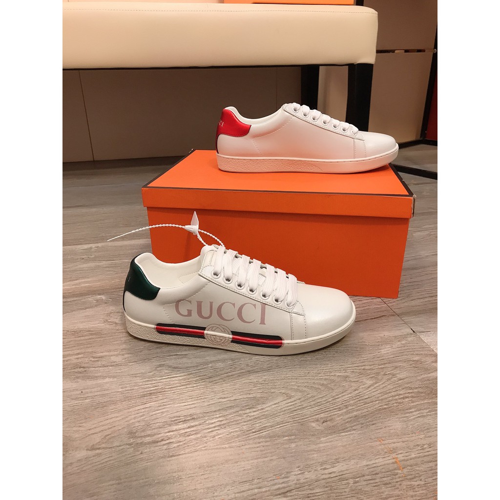 Giày sneakers nam da thật GUCCI GG GC thiết kế đơn giản nhưng vẫn mang đến nét trẻ trung, năng động