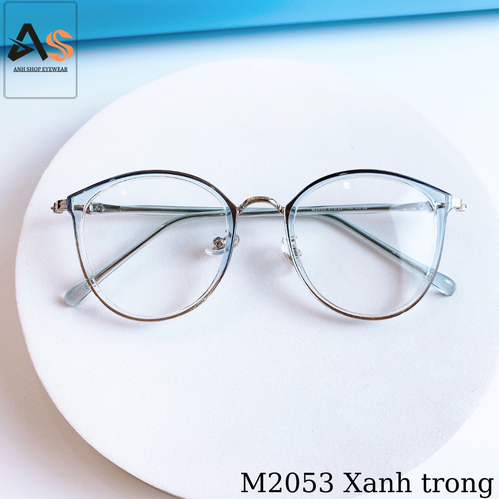 Gọng kính nữ kiểu dáng mắt mèo cao cấp thời trang nhiểu màu sắc 2053