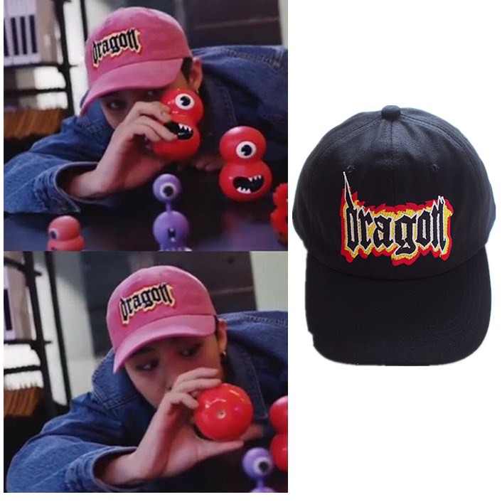 nón caphat nhung chữ Dragon giống GD