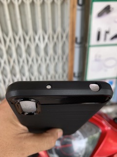 Ốp lưng Xiaomi Redmi 9A dẻo đen vân xước