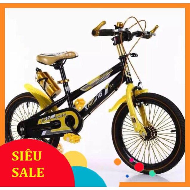 SIÊU RẺ: XE ĐẠP THỂ THAO CHO BÉ BÁNH 18 INCH ( 6-9 TUỔI).