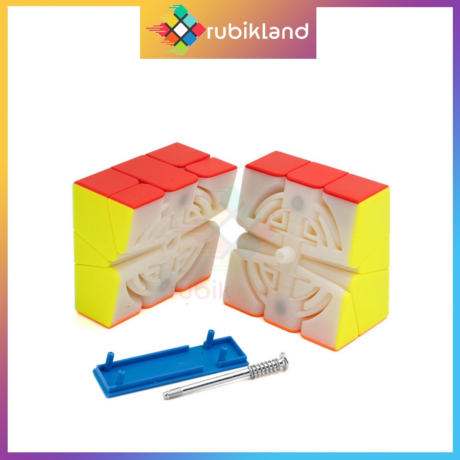 Rubik Biến Thể YongJun MGC Square-1 Stickerless Không Viền YJ SQ1 Có Nam Châm Đồ Chơi Rubic