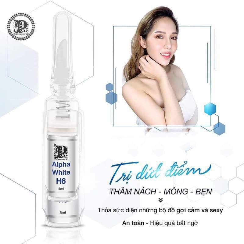 [Chính hãng] Kem Giảm Thâm Nách, Bẹn Mibiti Prudente Alphawhite H6 5ml