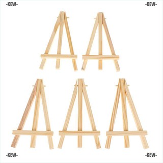 Set 5 Giá Đỡ Mini Bằng Gỗ Dùng Để Trưng Bày Ảnh Đám Cưới