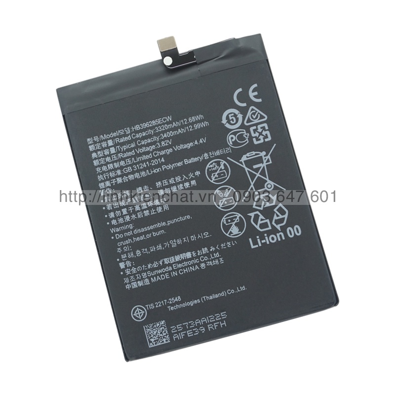 Pin Honor 10 COL-L29 3400mAh Zin - Hàng nhập Khẩu