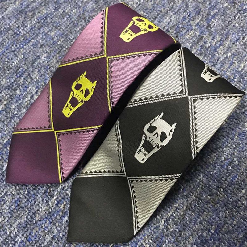 Cà Vạt Hóa Trang Nhân Vật Anime Jojo 's Bizarre Adventure Killer Queen Kira Yoshikage