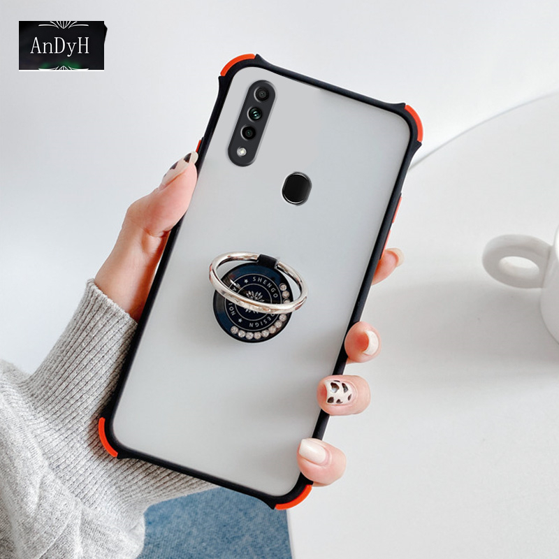 Ốp Lưng Chống Sốc Có Giá Đỡ Hình Camera 4 Lỗ Cho Oppo A8 / A31 2020 | BigBuy360 - bigbuy360.vn
