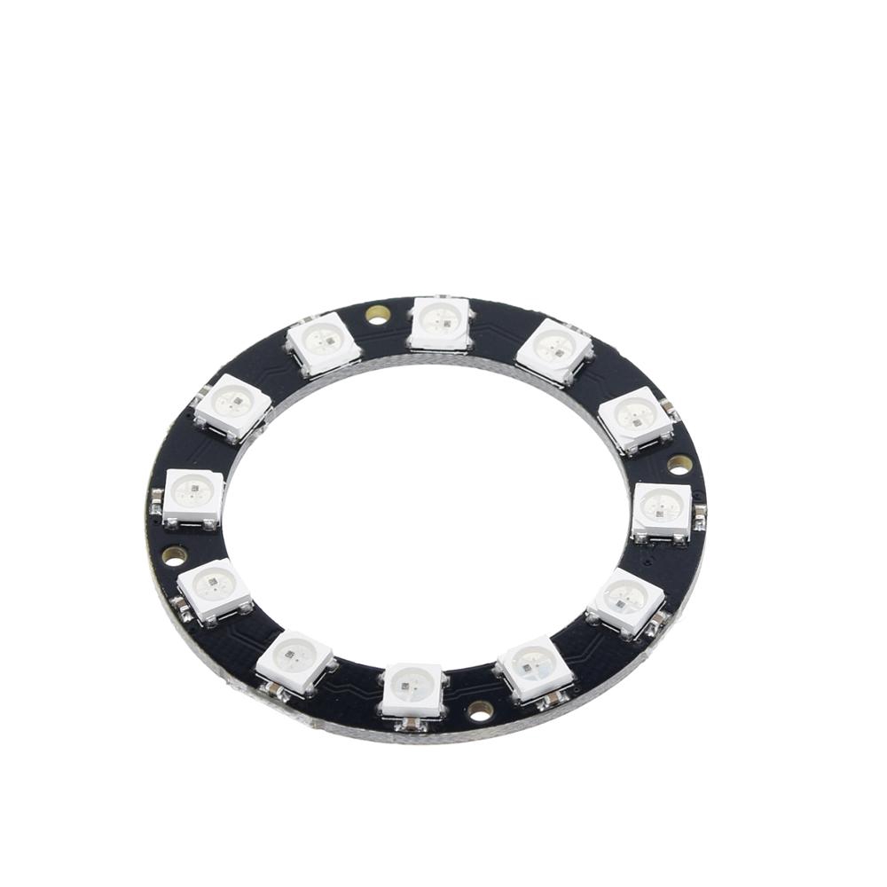 TZT  RGB LED Ring 1Bit 8Bit 12Bit 16Bit  24Bit WS2812 5050 RGB LED + Integrated Driver RGB LED Controller Module for Arduinos | WebRaoVat - webraovat.net.vn