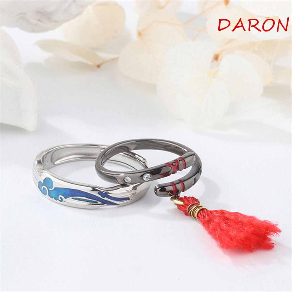 Nhẫn Hở Hóa Trang Phong Cách Hanfu Punk Cho Cặp Đôi