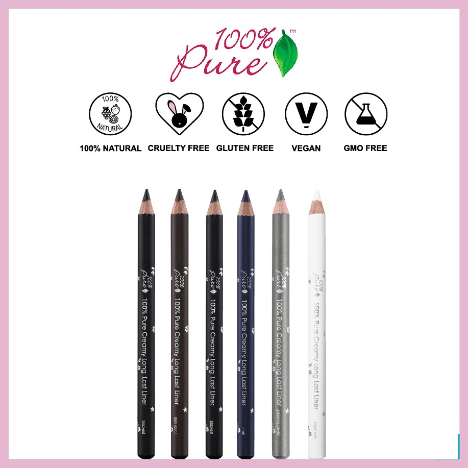 [Meoheo] Chì kẻ mắt thiên nhiên an toàn cho bầu Creamy Long Last Liner 100% Pure
