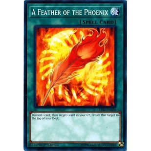 Thẻ bài Yugioh - TCG - A Feather of the Phoenix / LEHD-ENA26'