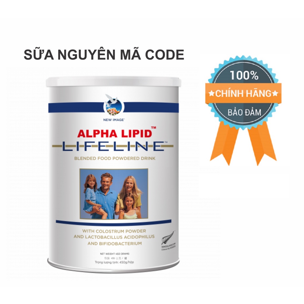 Sữa non Alpha Lipid Lifeline 450 gr