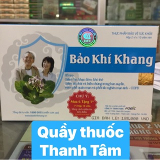 BẢO KHÍ KHANG- Giảm ho hen khó thở